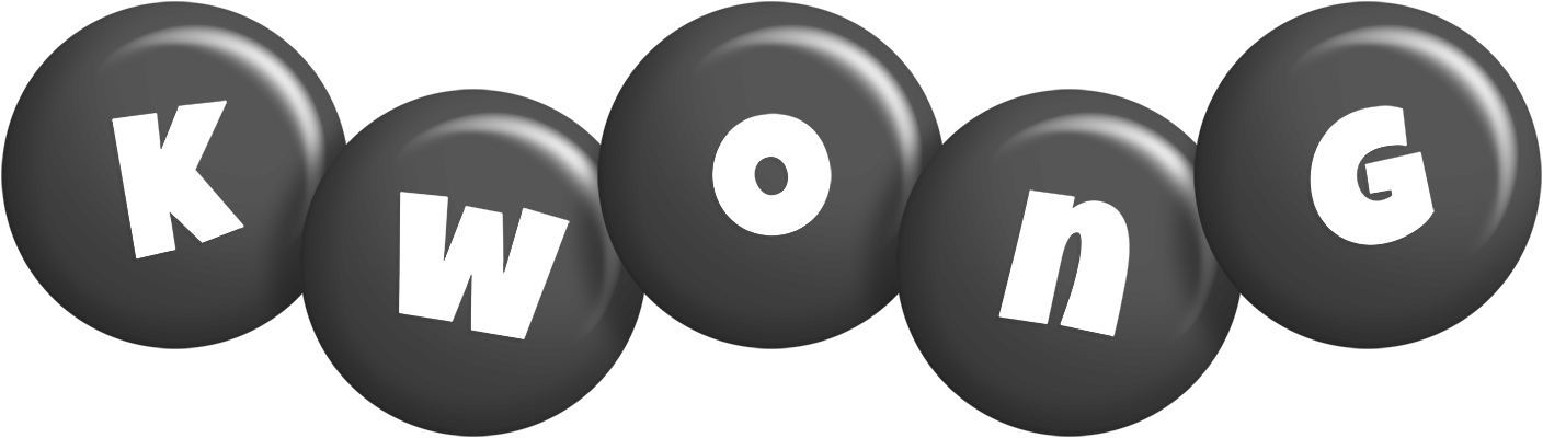 Kwong candy-black logo