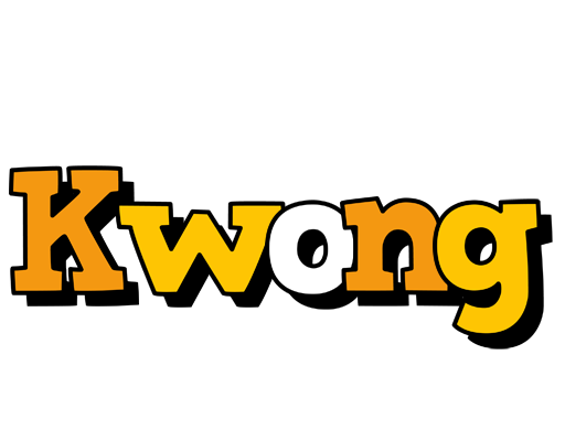 Kwong cartoon logo