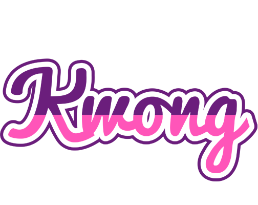 Kwong cheerful logo