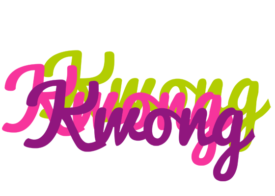 Kwong flowers logo