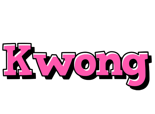 Kwong girlish logo