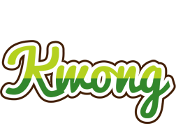 Kwong golfing logo