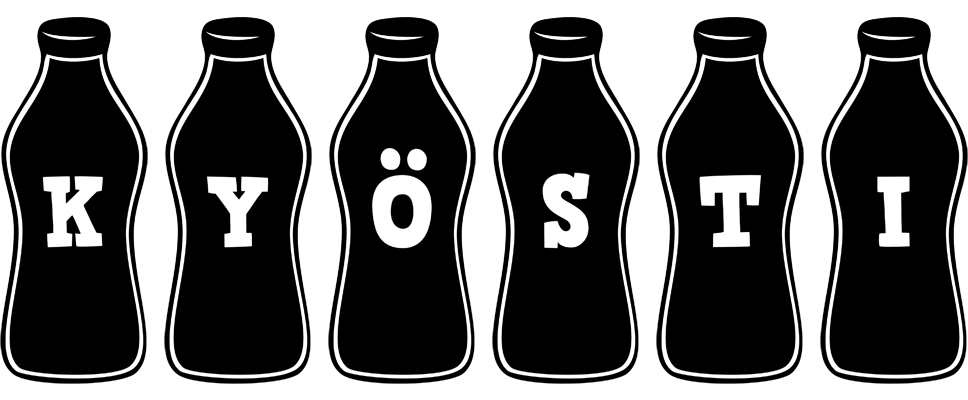 Kyösti bottle logo