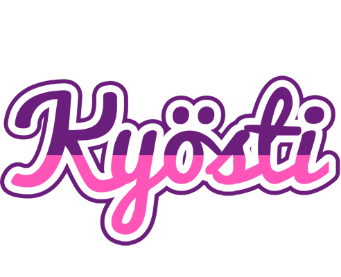 Kyösti cheerful logo