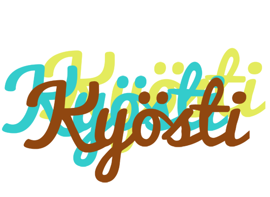 Kyösti cupcake logo