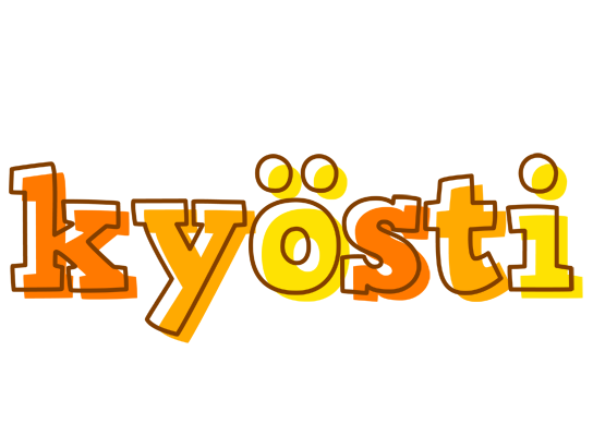 Kyösti desert logo