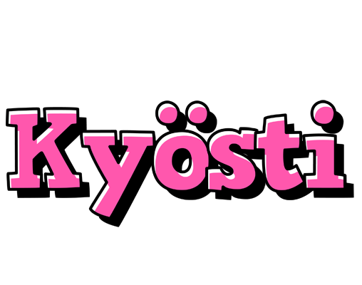 Kyösti girlish logo