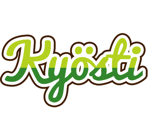 Kyösti golfing logo