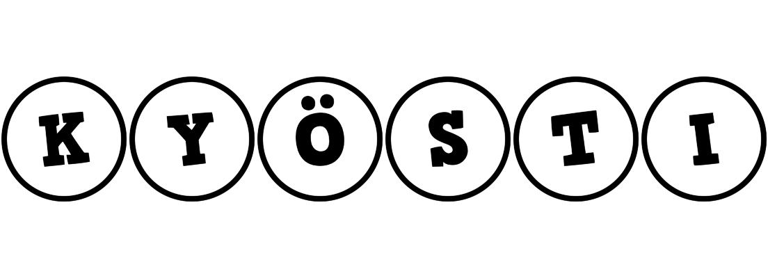 Kyösti handy logo