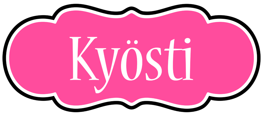 Kyösti invitation logo