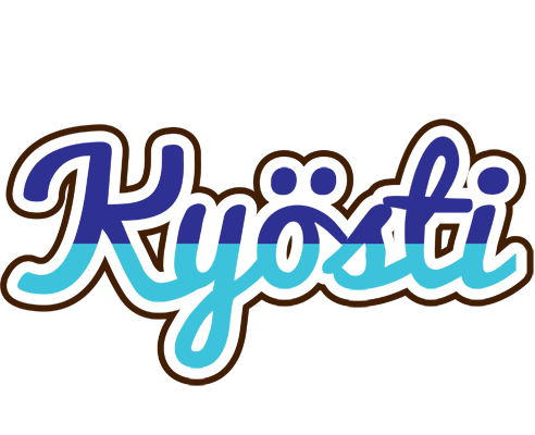 Kyösti raining logo