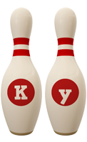 Ky bowling-pin logo