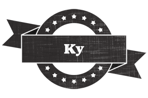 Ky grunge logo