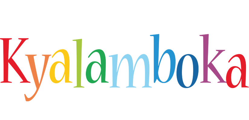 Kyalamboka birthday logo