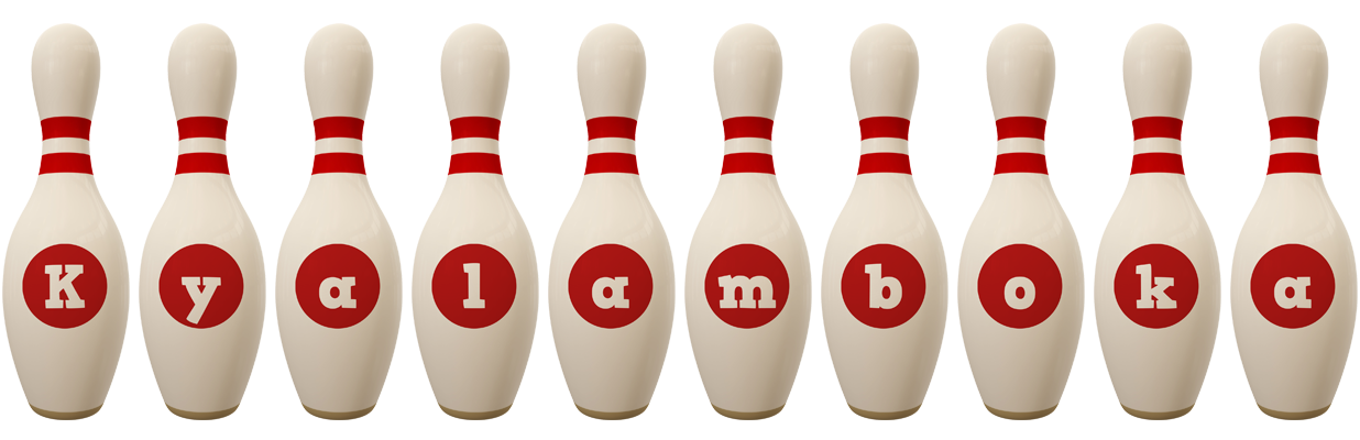 Kyalamboka bowling-pin logo