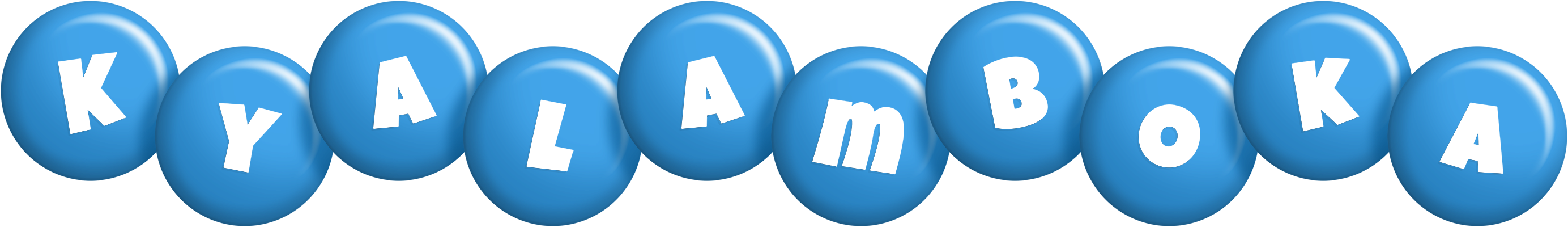 Kyalamboka candy-blue logo