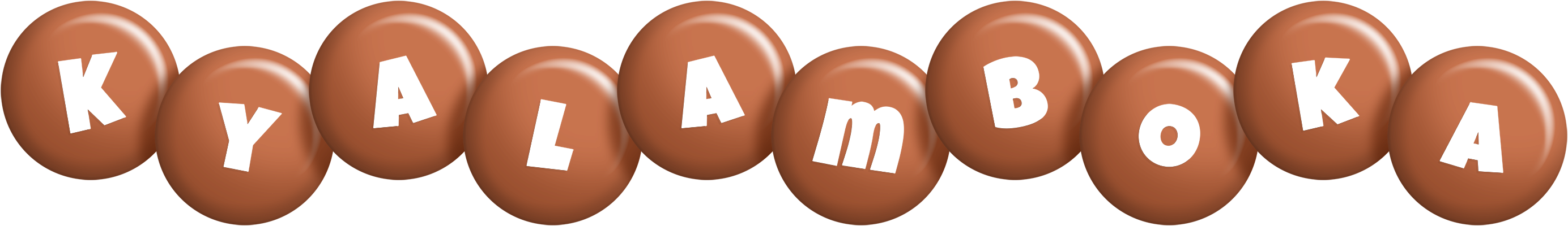 Kyalamboka candy-brown logo