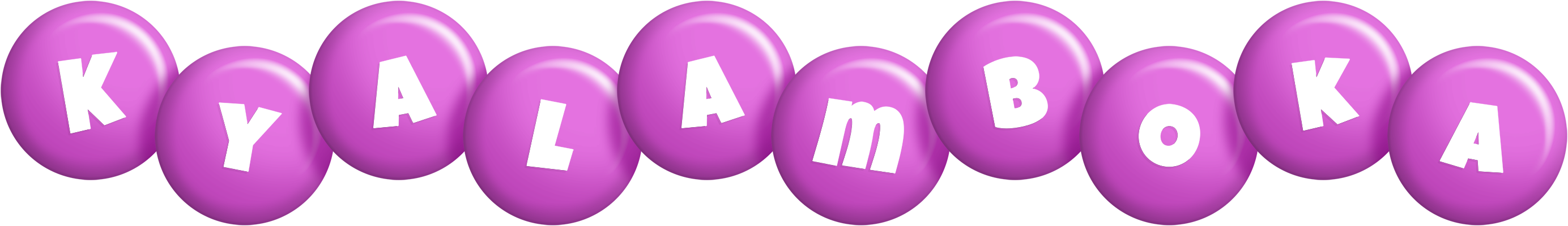 Kyalamboka candy-purple logo