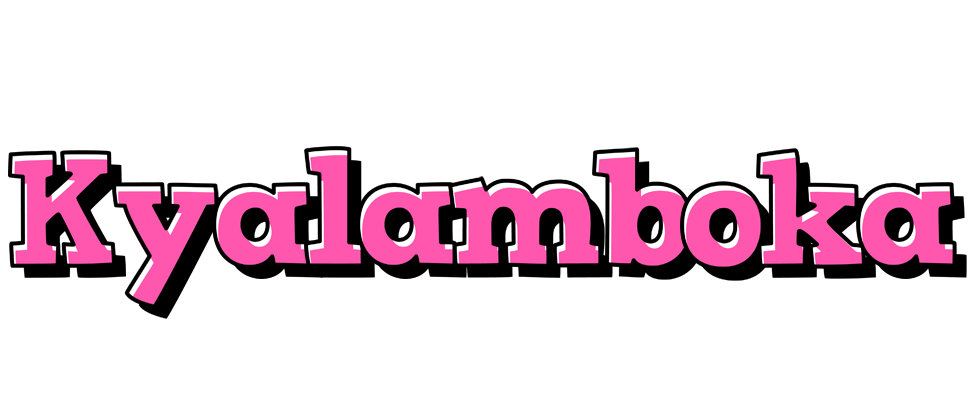 Kyalamboka girlish logo
