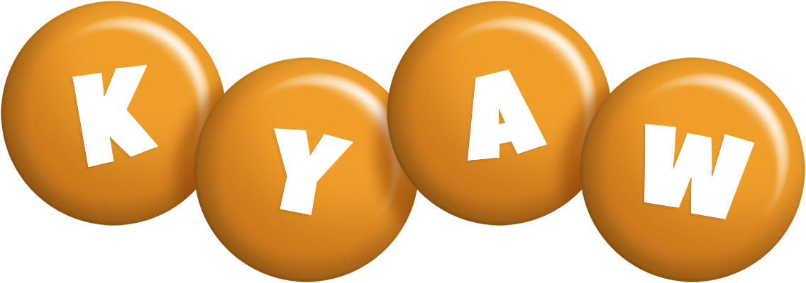 Kyaw candy-orange logo