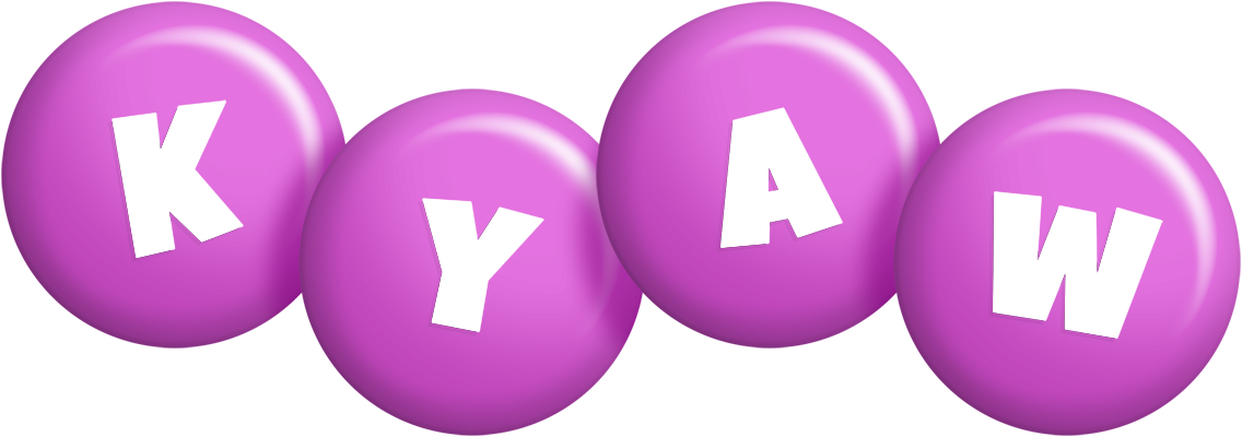 Kyaw candy-purple logo