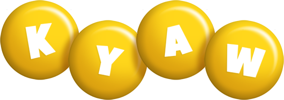 Kyaw candy-yellow logo