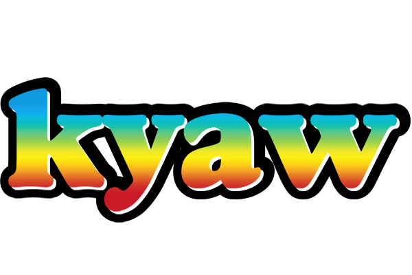 Kyaw color logo