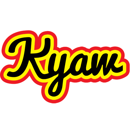 Kyaw flaming logo