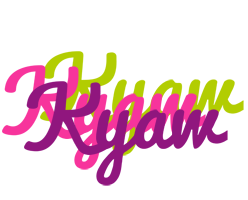 Kyaw flowers logo