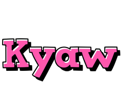 Kyaw girlish logo