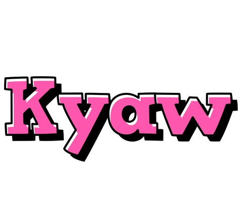 Kyaw girlish logo
