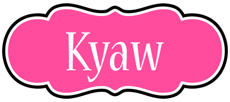 Kyaw invitation logo