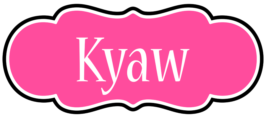 Kyaw invitation logo