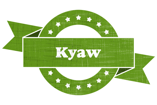 Kyaw natural logo