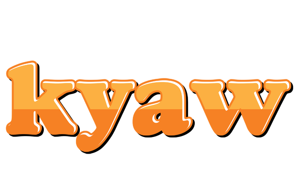 Kyaw orange logo