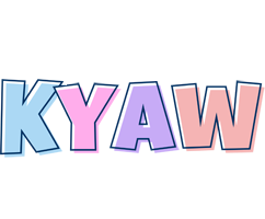 Kyaw pastel logo