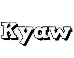 Kyaw snowing logo