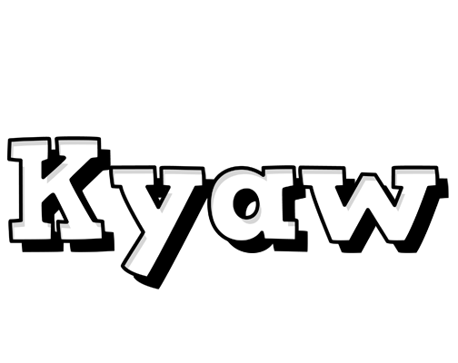 Kyaw snowing logo
