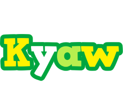 Kyaw soccer logo