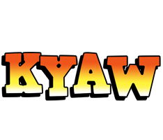 Kyaw sunset logo