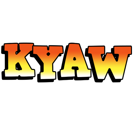 Kyaw sunset logo