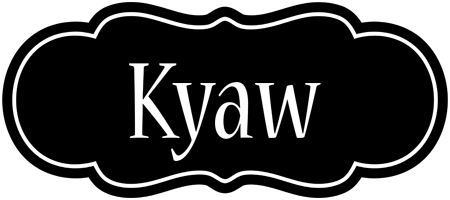 Kyaw welcome logo