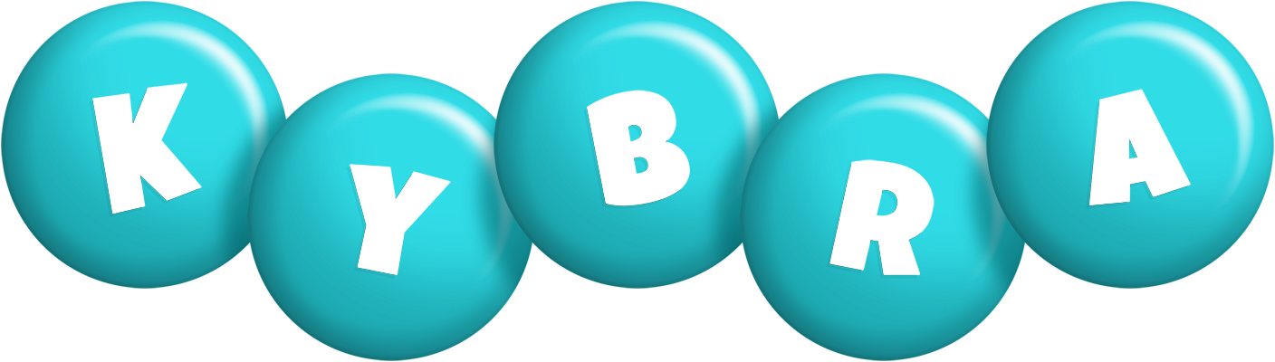 Kybra candy-azur logo
