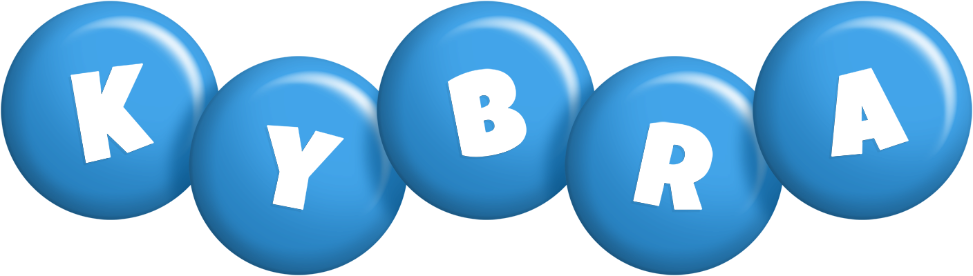 Kybra candy-blue logo