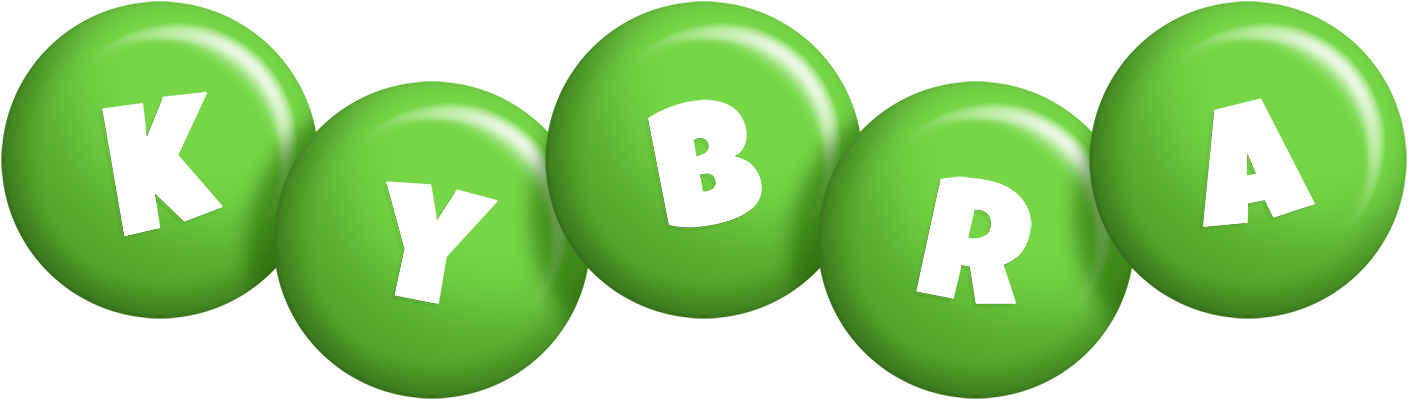 Kybra candy-green logo