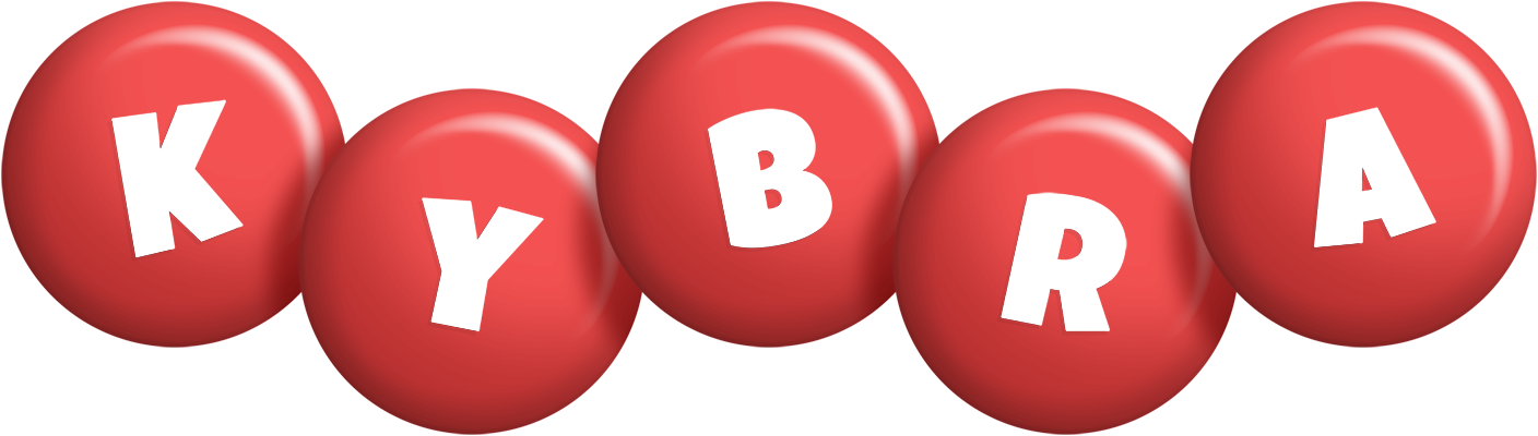 Kybra candy-red logo