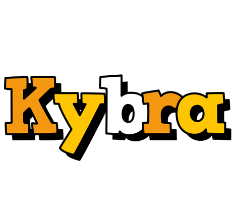 Kybra cartoon logo