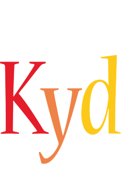 Kyd birthday logo