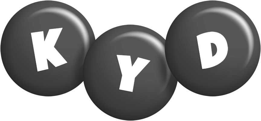 Kyd candy-black logo