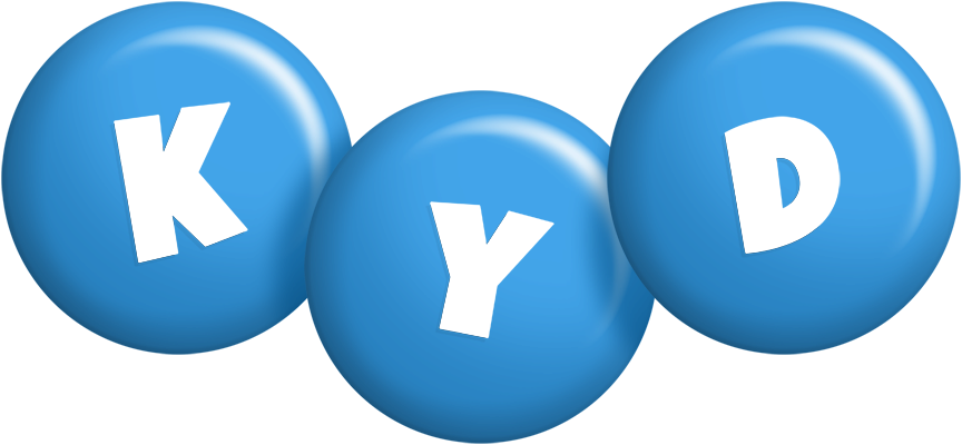 Kyd candy-blue logo